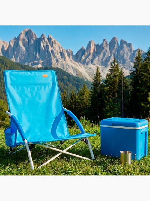 Lot de 2 chaises de plage basses fixes 50x49x66 cm - Kiabi