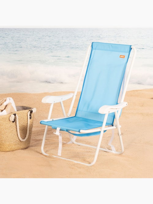 Lot de 2 chaises de plage semi-fixes 44x40x81 cm - Kiabi