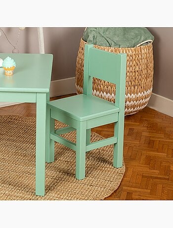 Lot de 2 Chaises Enfant en bois