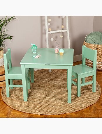 Lot de 2 Chaises Enfant en bois