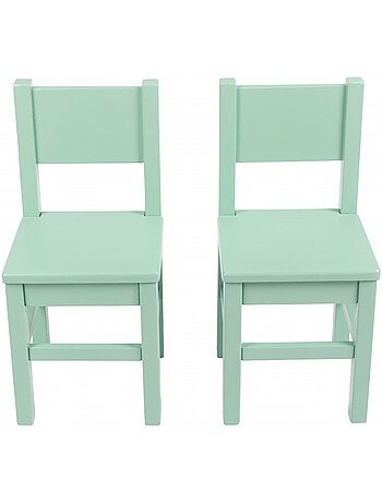 Lot de 2 Chaises Enfant en bois