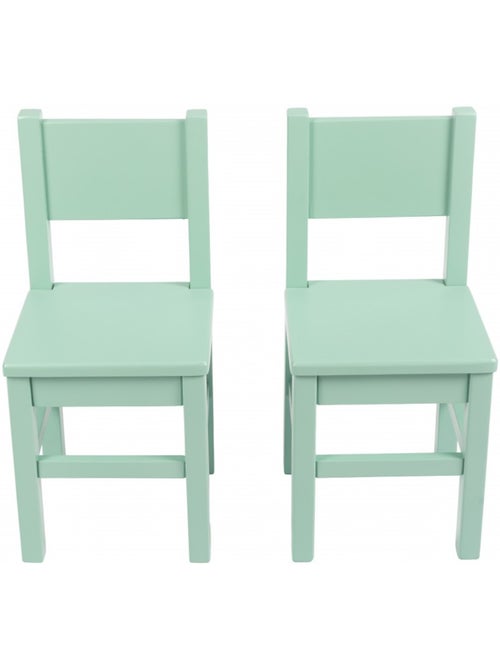 Lot de 2 Chaises Enfant en bois - Kiabi