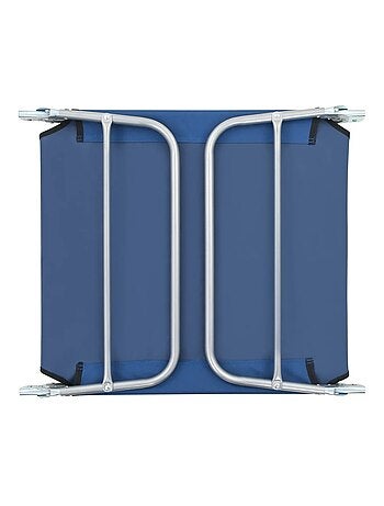 Lot de 2 chaises longues pliables