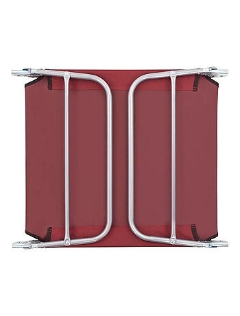 Lot de 2 chaises longues pliables