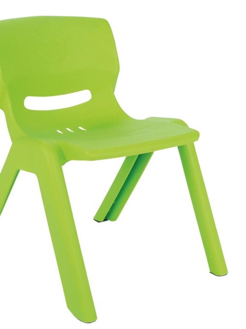 Lot de 2 chaises pour enfants - verte et rouge Rouge - Kiabi