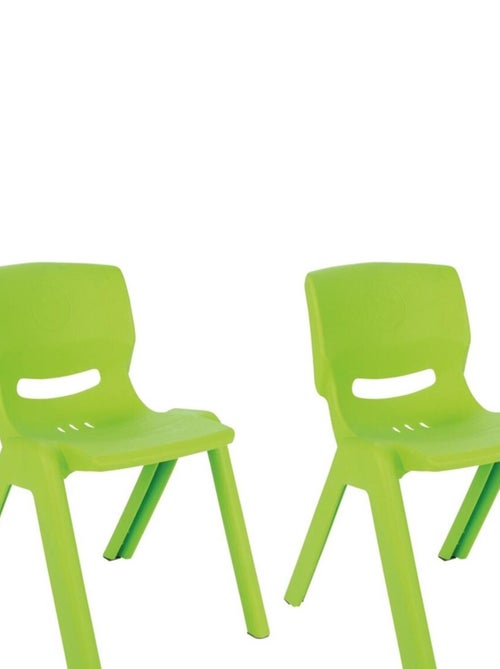 Lot de 2 Chaises vertes pour enfants - Kiabi