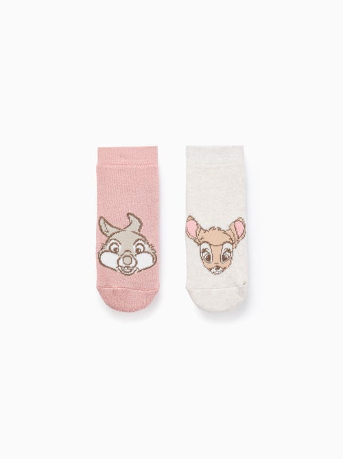 Lot de 2 Chaussettes Antidérapantes Bambi - Kiabi