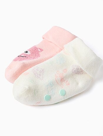 Lot de 2 Chaussettes Antidérapantes