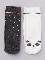 4 Paire De Bébé Filles Chaussettes Avec Dentelle Parage Couleur Blanc Diverses Tailles