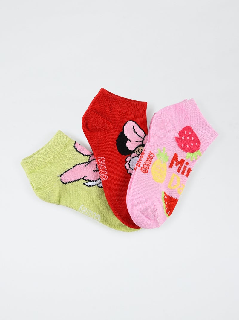 Lot de 2 chaussettes basses 'Disney' Vert - Kiabi