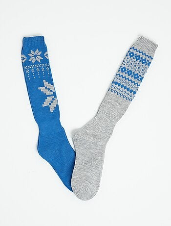 Lot de 2 Chaussettes de ski chaudes