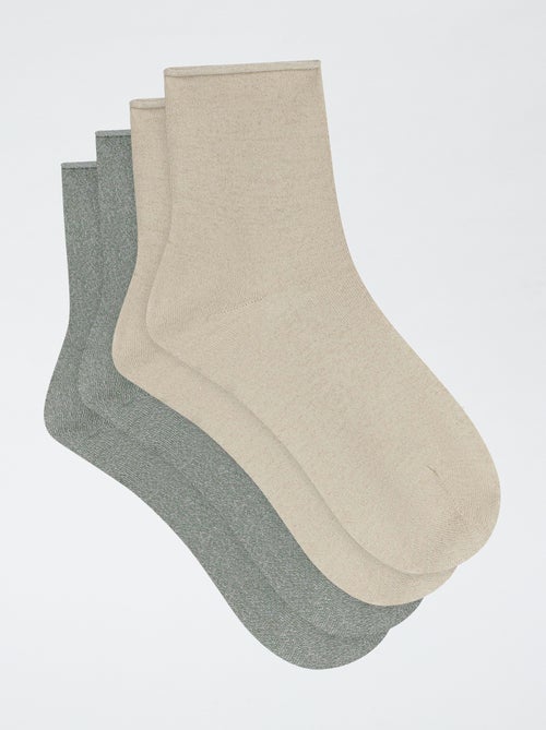 Lot de 2 chaussettes 'DIM' - Kiabi