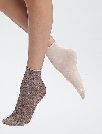 Lot de 2 chaussettes 'DIM'
