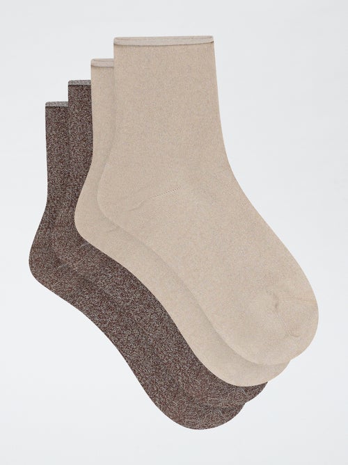 Lot de 2 chaussettes 'DIM' - Kiabi