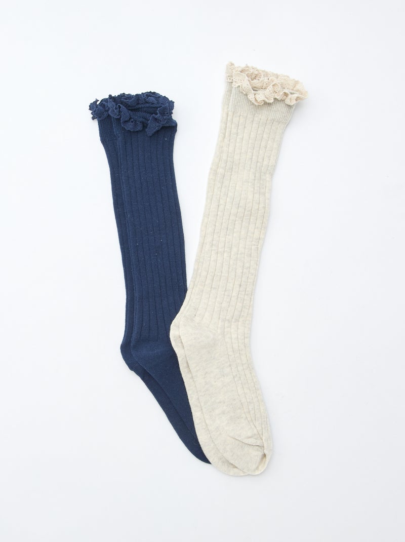 Dentelle Fille Chaussette Haute Lot De Chaussettes Hautes En