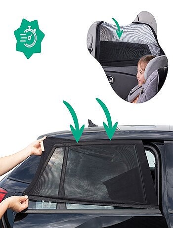 Lot de 2 Chaussettes Pare-Soleil Voiture 'Badabulle'
