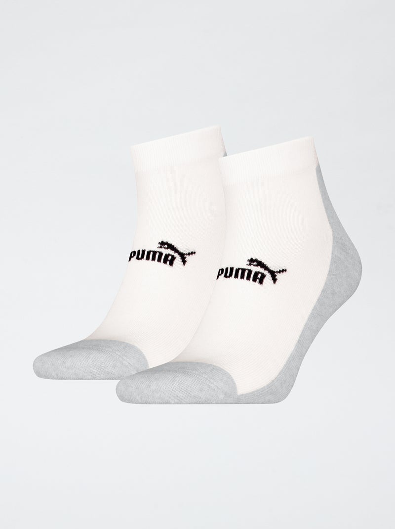 Lot de 2 chaussettes 'Puma' Blanc - Kiabi