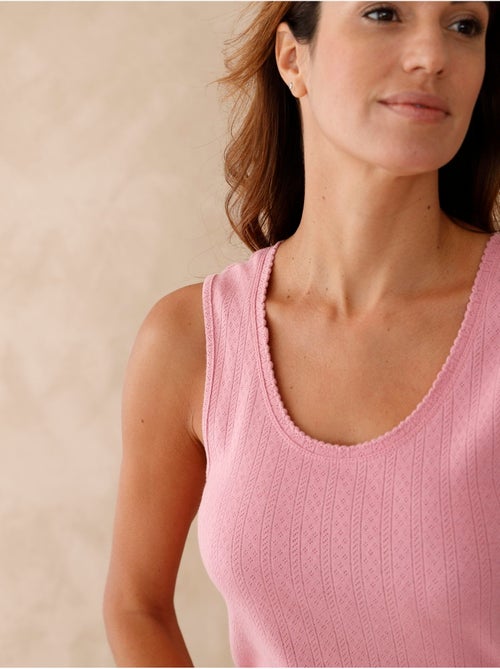Lot de 2 chemises de corps sans manches - DAXON - Kiabi