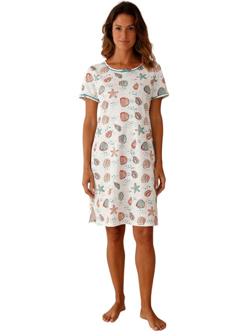 Lot de 2 chemises de nuit courtes - DAXON - Kiabi