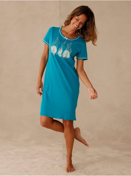 Lot de 2 chemises de nuit courtes - DAXON - Kiabi