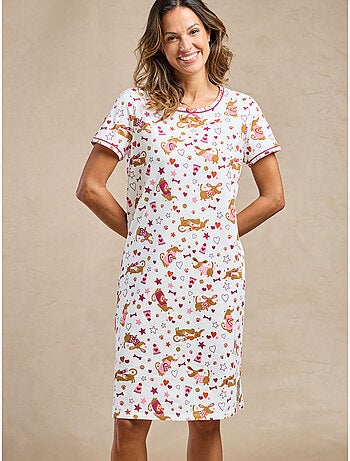 Lot de 2 chemises de nuit courtes - DAXON