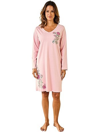 Lot de 2 chemises de nuit forme t-shirt - DAXON