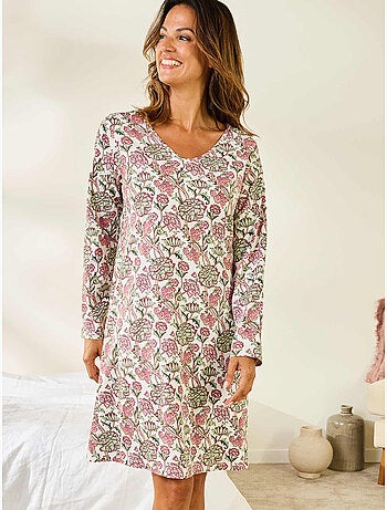 Lot de 2 chemises de nuit forme t-shirt - DAXON