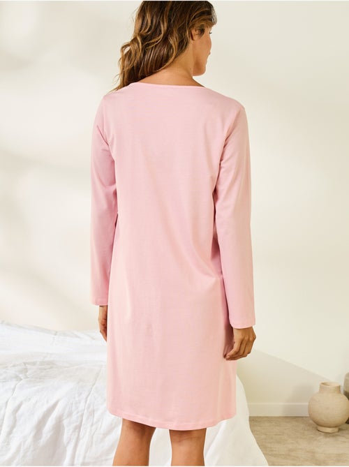 Lot de 2 chemises de nuit forme t-shirt - DAXON - Kiabi Lot de 2 chemises de nuit forme t-shirt - DAXON - Kiabi