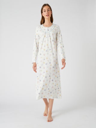 Lot de 2 chemises de nuit jersey pur coton peigné - Damart