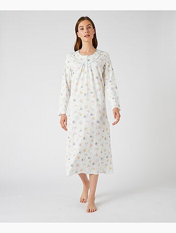 Lot de 2 chemises de nuit jersey pur coton peigné - Damart