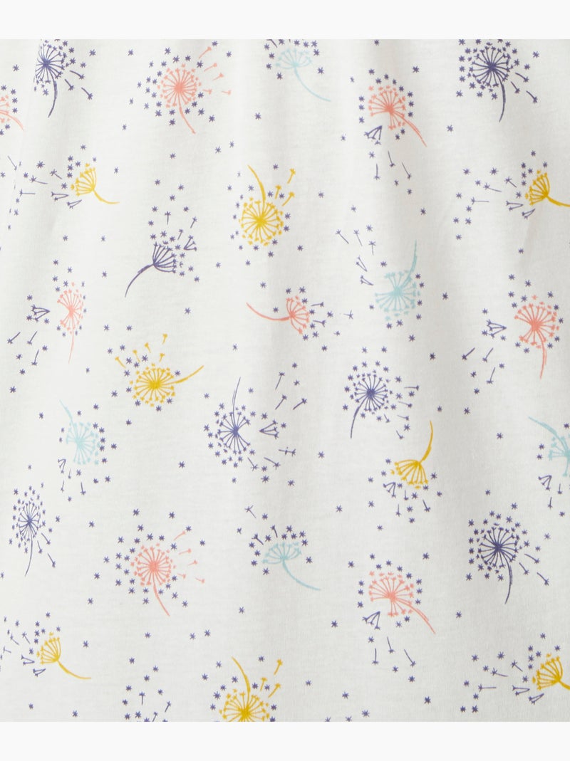 Lot de 2 chemises de nuit jersey pur coton peigné - Damart Multicolore - Kiabi