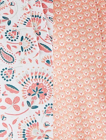 Lot de 2 chemises de nuit jersey pur coton peigné - Damart