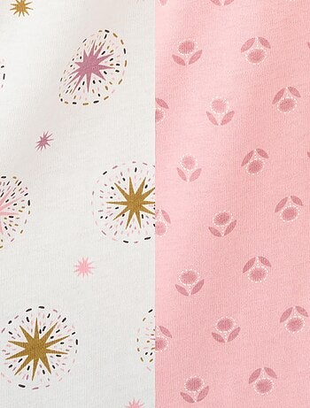 Lot de 2 chemises de nuit jersey pur coton peigné - Damart