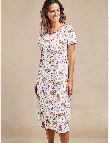 Lot de 2 chemises de nuit longues - DAXON