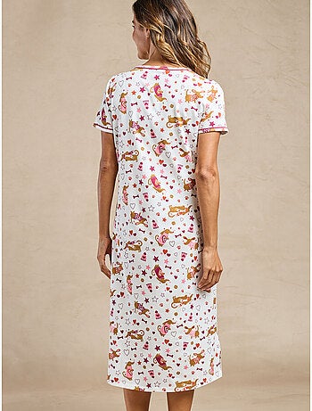 Lot de 2 chemises de nuit longues - DAXON