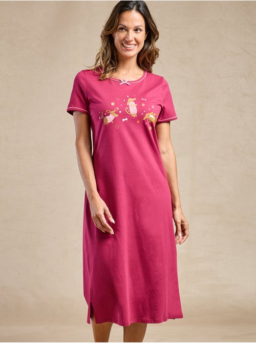 Lot de 2 chemises de nuit longues - DAXON - Kiabi