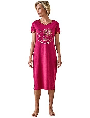 Lot de 2 chemises de nuit longues