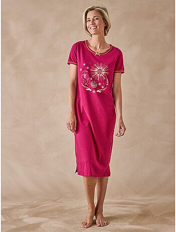 Lot de 2 chemises de nuit longues