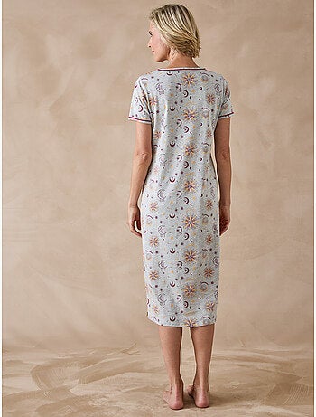 Lot de 2 chemises de nuit longues