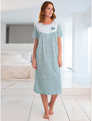 Lot de 2 chemises de nuit manches longue - DAXON