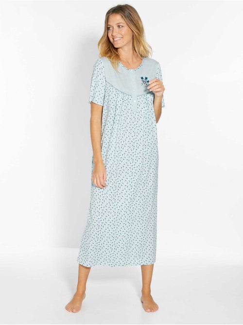 Lot de 2 chemises de nuit manches longue - DAXON - Kiabi