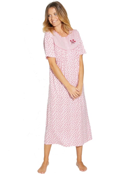 Lot de 2 chemises de nuit manches longue - DAXON - Kiabi