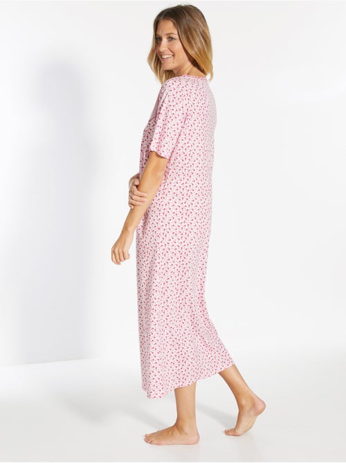 Lot de 2 chemises de nuit manches longue - DAXON - Kiabi