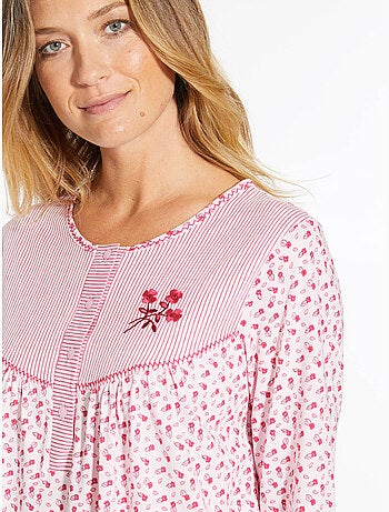 Lot de 2 chemises de nuit manches longue - DAXON