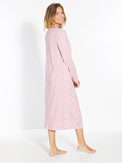 Lot de 2 chemises de nuit manches longue - DAXON - Kiabi