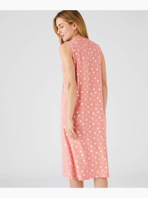 Lot de 2 chemises de nuit pur coton peigné - Damart - Kiabi