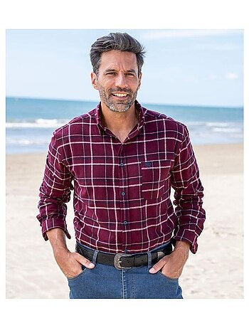 Lot de 2 Chemises Flanelle à Carreaux - ATLAS FOR MEN