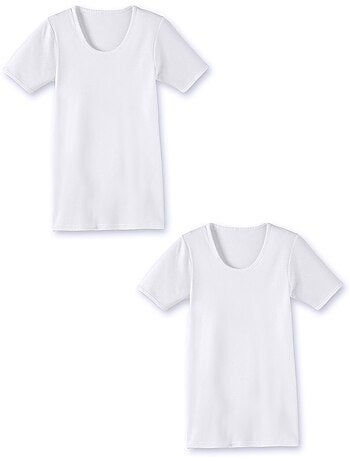 Lot de 2 chemises manches courtes