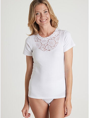 Lot de 2 chemises manches courtes coton