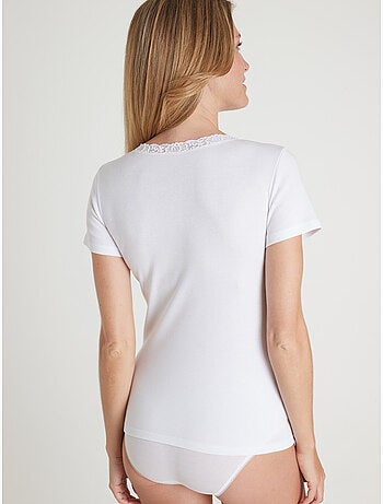 Lot de 2 chemises manches courtes coton